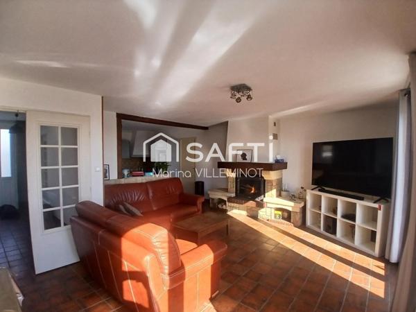 jolie maison avec 4 chambres