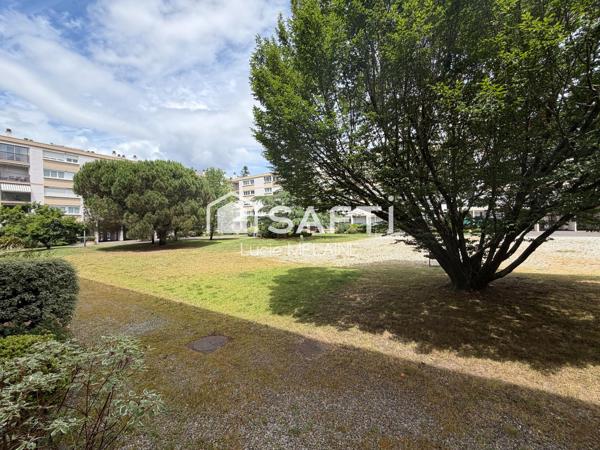 MÉRIGNAC CENTRE – T3 AVEC DEUX BALCONS, CLIMATISATION, PARKING ET CAVE