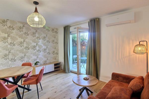 superbe T2 rez-de-jardin meublé Aucamville