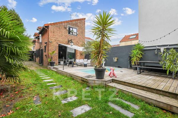 Deux maisons rénovées par architecte au coeur de Colombes