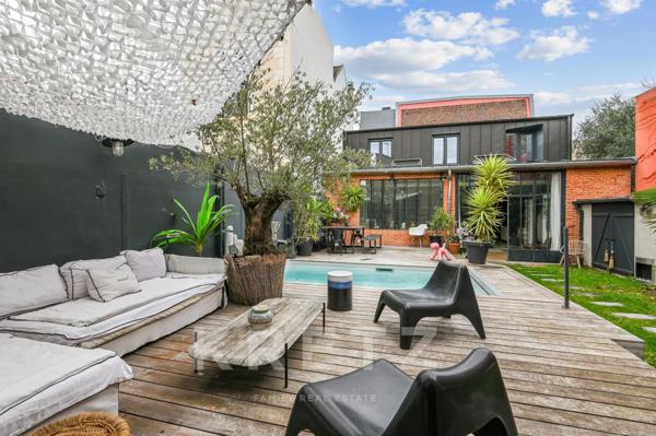 Deux maisons rénovées par architecte au coeur de Colombes