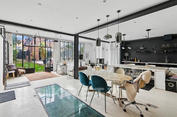 Deux maisons rénovées par architecte au coeur de Colombes