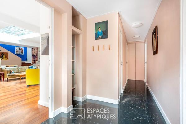 Maison à l’esprit loft avec cour