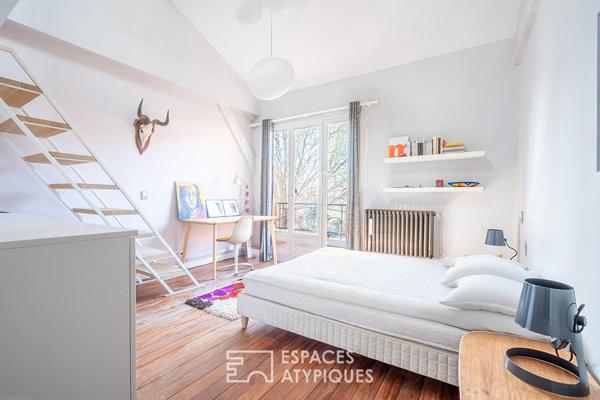 Maison à l’esprit loft avec cour