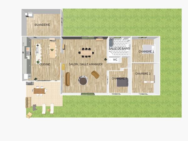 Maison 5 pièces - 140 m²