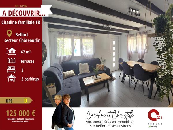 Maison 3 pièces - 67 m²