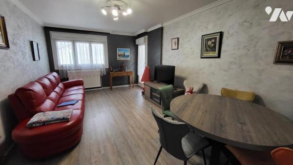 Seloncourt, dans une petite copropriété, un appartement trois pièces avec balcon