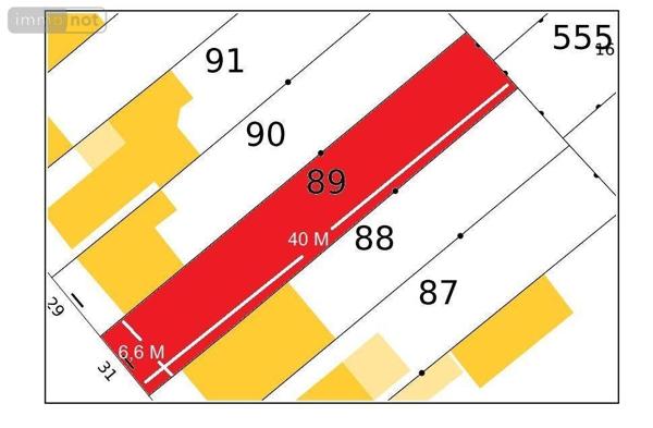 Terrain à Batir à vendre à Le Mans dans la Sarthe (72000), ref : 72122-1309