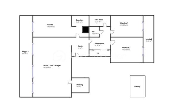 ✨ EXCLUSIVITÉ BSK IMMOBILIER – RARE À LIVRY-GARGAN – APPARTEMENT FAMILIAL 4 PIÈCES – 100 m² AU SOL – DOUBLE BALCON – PARKING – AUCUN TRAVAUX ✨

Une véritable opportunité sur le secteur !

Découvrez ce superbe appartement familial traversant de 83,60 m² Loi Carrez (près de 100 m² au sol), situé au 1er étage d'une résidence de standing en pierre de taille, reconnue pour la qualité de sa construction, son calme, sa sécurité et son magnifique parc arboré.

Dès votre arrivée, vous serez séduit par les volumes, la luminosité et l'excellent état général de cet appartement où aucun travaux ne sont à prévoir. Un bien clé en main dans lequel vous n'aurez plus qu'à poser vos valises.

L'entrée avec placards dessert un magnifique séjour de réception, particulièrement lumineux grâce à sa double exposition, offrant un accès direct à un premier balcon de 11 m² avec vue sur le parc privé de la résidence, véritable prolongement de votre espace de vie.

La cuisine, entièrement équipée, est fonctionnelle et peut être ouverte sur le séjour pour créer un espace de vie encore plus contemporain.

Initialement conçu avec trois chambres, l'appartement dispose aujourd'hui de deux grandes chambres, la troisième ayant été intégrée au séjour afin de créer une pièce de vie particulièrement spacieuse et conviviale. Les futurs propriétaires auront toutefois la possibilité de recréer facilement cette troisième chambre, retrouvant ainsi la configuration d'origine, idéale pour une famille.

Les deux chambres bénéficient d'un accès à un second balcon, un véritable atout au quotidien.

Une salle d'eau moderne, un WC indépendant et de nombreux rangements viennent compléter cet appartement parfaitement agencé.

Grâce à sa configuration traversante et à sa double exposition, chaque pièce profite d'une belle luminosité naturelle tout au long de la journée.

Prestations de qualité

✔ Cuisine entièrement équipée

✔ Porte blindée récente

✔ Radiateurs remplacés récemment

✔ Double vitrage sur l'ensemble des ouvertures

✔ Fibre optique

✔ Nombreux placards de rangement

✔ Deux balcons

✔ Place de parking privative

✔ Chauffage collectif

✔ Compteurs d'eau individuels

Informations complémentaires

• Surface Loi Carrez : 83,60 m²

• Surface totale au sol : 100 m²

• DPE : D

• GES : D

• Charges de copropriété : 290 € / mois (comprenant l'ensemble des dépenses de la résidence)

• Taxe foncière : 1 900 € / an

Les + qui font toute la différence

⭐ Résidence de standing en pierre de taille très recherchée

⭐ Résidence calme, sécurisée et parfaitement entretenue

⭐ Magnifique parc arboré réservé aux résidents

⭐ Appartement traversant et baigné de lumière

⭐ Grand séjour offrant un véritable espace de réception

⭐ Possibilité de recréer facilement une troisième chambre

⭐ Double balcon dont un de 11 m²

⭐ Cuisine équipée

⭐ Aucun travaux à prévoir

⭐ Porte blindée

⭐ Double vitrage intégral

⭐ Fibre optique

⭐ Nombreux rangements

⭐ Place de parking privative

⭐ Proximité immédiate des écoles, commerces, transports et de toutes les commodités

Un appartement qui s'adapte à votre mode de vie

Que vous recherchiez un vaste espace de vie pour recevoir ou un véritable appartement familial avec trois chambres, ce bien vous offre la liberté de choisir la configuration qui vous correspond.

À 247 000 €, cet appartement représente une excellente opportunité sur le marché de Livry-Gargan. Son état irréprochable, ses prestations de qualité, sa résidence recherchée et sa configuration évolutive en font un bien rare.

Les appartements de cette qualité se vendent rapidement. Contactez-moi dès aujourd'hui afin d'organiser votre visite et découvrir tout son potentiel.