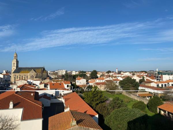 Appartement d'exception à vendre 3 pièces SAINT GILLES CROIX DE VIE (85), appartement situé au dernier étage avec garage