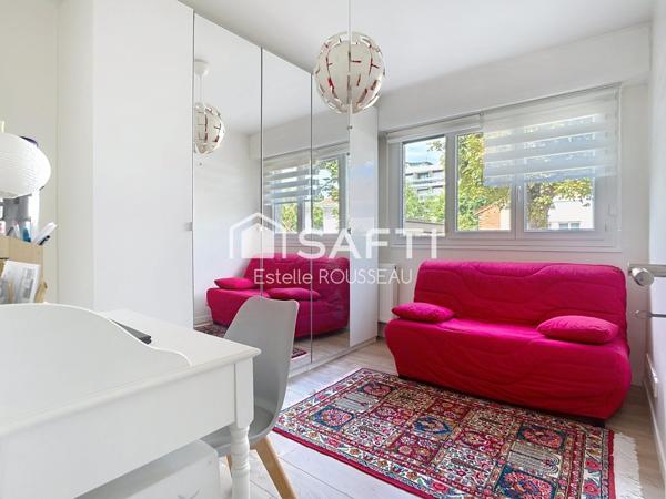 Appartement T5 spacieux avec jardin, à 8 mn du RER