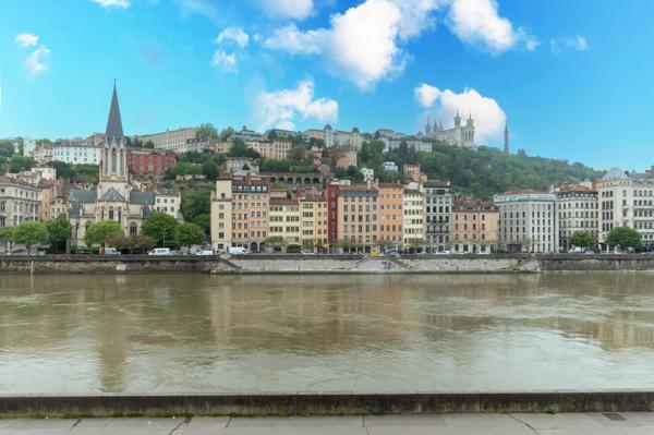 Lyon 2 - Quai Tilsitt - Appartement bourgeois meublé de 200,15 m² - 3 Chambres
