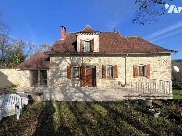 Bâtisse en pierre aux portes de Figeac