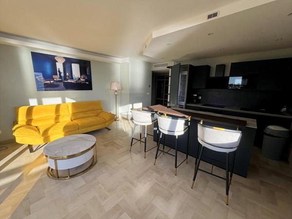 Front de mer 3 pièces 62m2  Villeneuve -Loubet