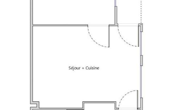 Appartement à vendre    2 pièces • 40,73 m2 Montreuil