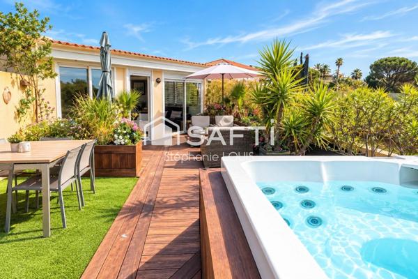 T4 dernier étage avec toit-terrasse et jacuzzi