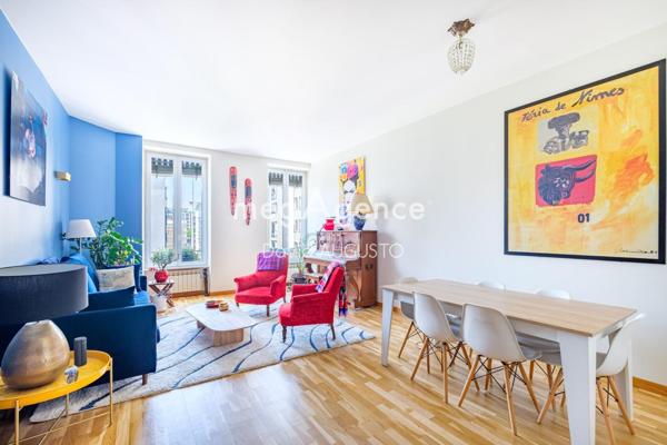 Appartement à LYON 7E ARRONDISSEMENT, 69007 - 4 pièces 82m²