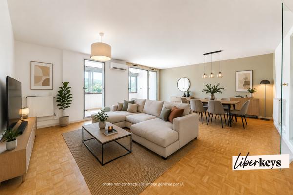 Appartement 3 chambres au cœur de Miramas, résidence sécurisée