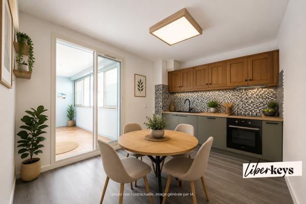 Appartement 3 chambres au cœur de Miramas, résidence sécurisée