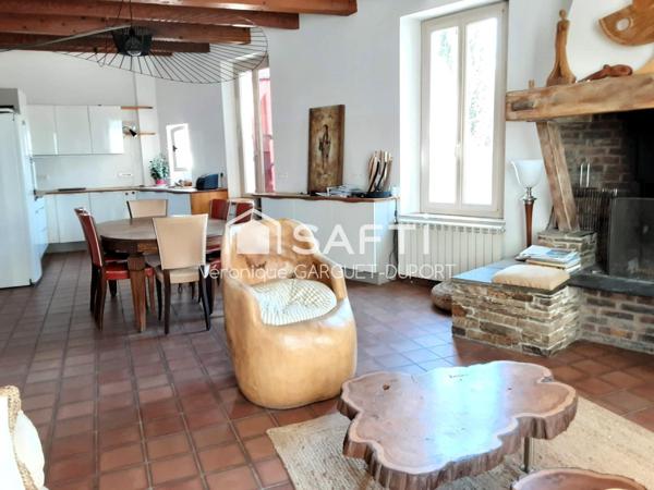 Maison de Maître face au Canal avec jardin, garage