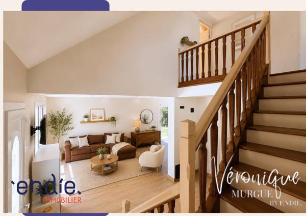 AVERMES – Maison familiale 150 m² – Aucun travaux – 4 chambres – bureau – piscine – terrain clos de 1 800 m² – DPE C, endie immobilier, veronique murgue