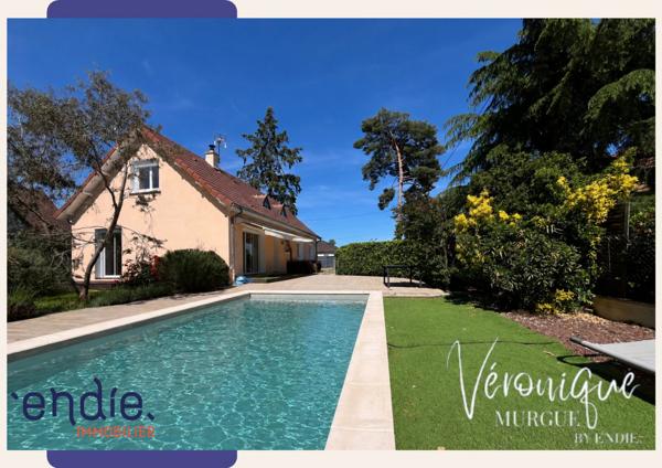 AVERMES – Maison familiale 150 m² – Aucun travaux – 4 chambres – bureau – piscine – terrain clos de 1 800 m² – DPE C, endie immobilier, veronique murgue