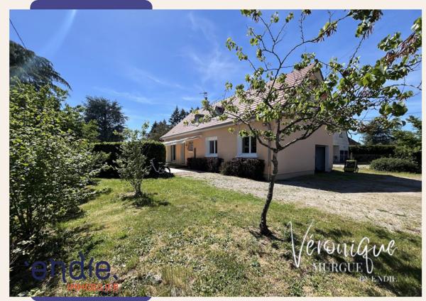 AVERMES – Maison familiale 150 m² – Aucun travaux – 4 chambres – bureau – piscine – terrain clos de 1 800 m² – DPE C, endie immobilier, veronique murgue