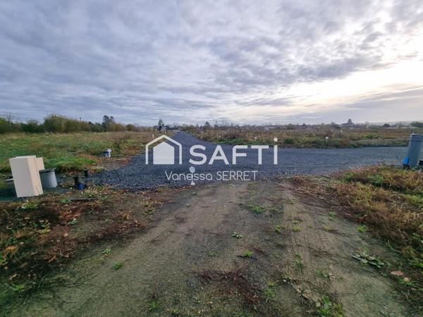 Des terrains prêts à bâtir : viabilisés, tout-à-l’égout, et une vue exceptionnelle