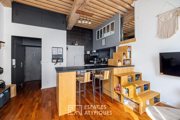 Canut rénové au coeur des pentes de la Croix-Rousse