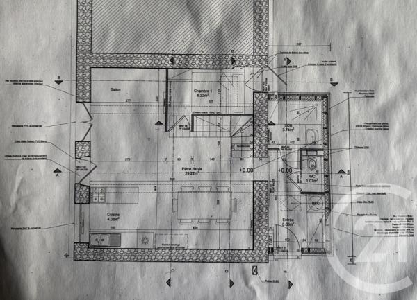 Maison à vendre  2 pièces - 40,22 m2 RUFFIGNE - 44