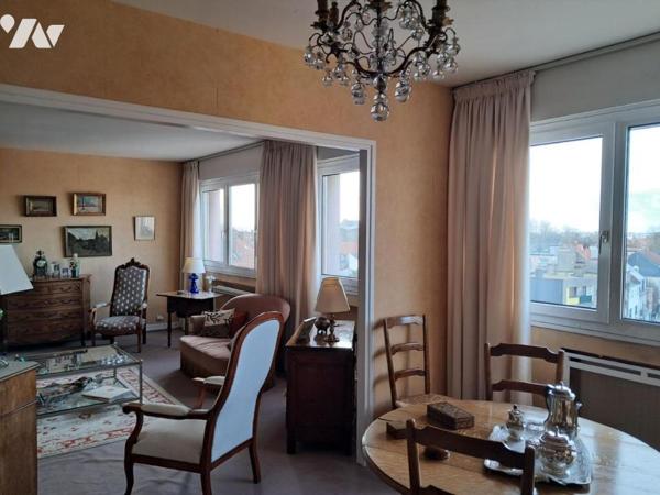 BOULOGNE SUR MER A VENDRE APPARTEMENT AVEC CAVE ET PLACE DE STATIONNEMENT