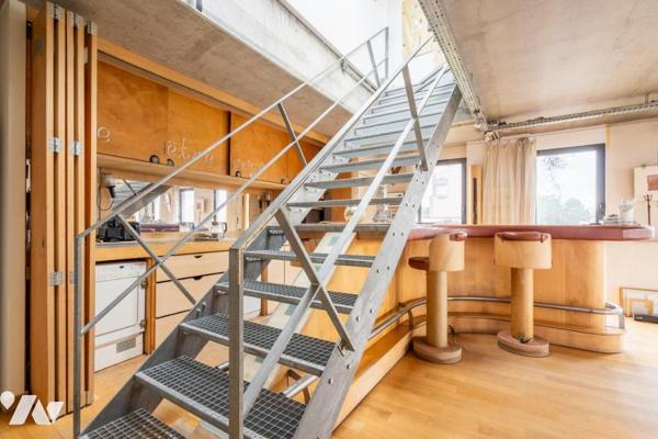 Loft 170m² + terrasse 57m² quartier Bobillot