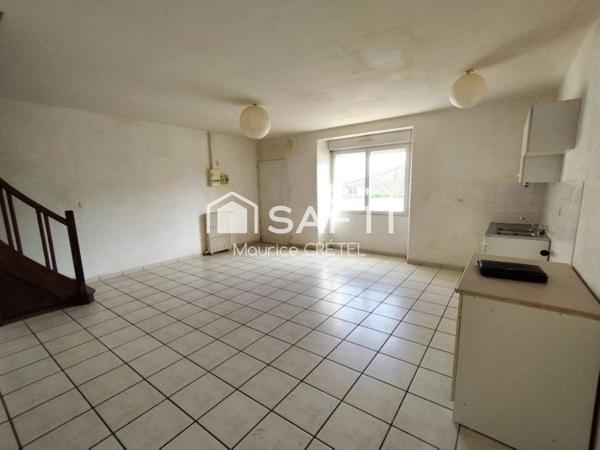 MAISON A ETAGE 99M²+4CHS+COUR