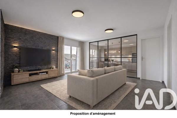 Appartement à vendre 3 pièces 82,52 m² Pontault-Combault