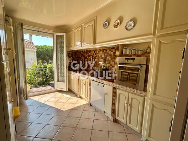 À vendre à Perpignan (66000) Appartement 3 pièces , quartier Sabardeil- jardin, cellier, garage - 2 balcons