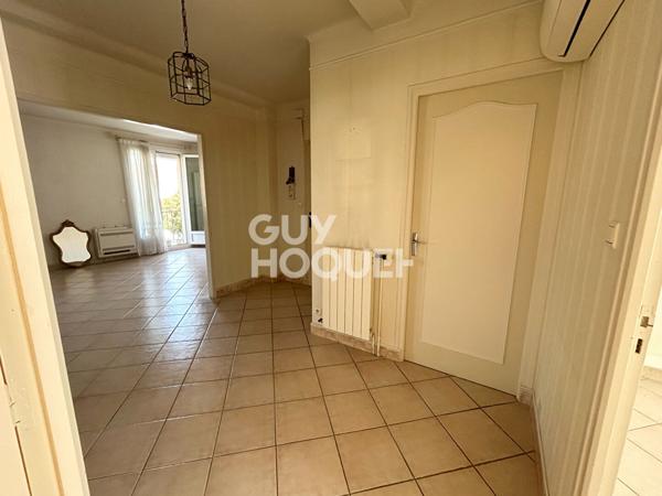 À vendre à Perpignan (66000) Appartement 3 pièces , quartier Sabardeil- jardin, cellier, garage - 2 balcons
