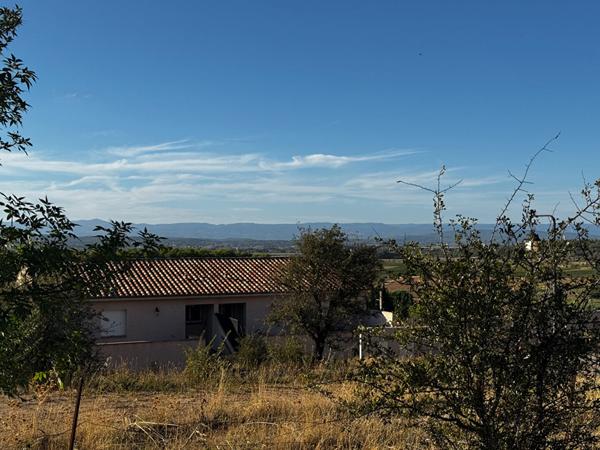 Terrain avec vue imprenable