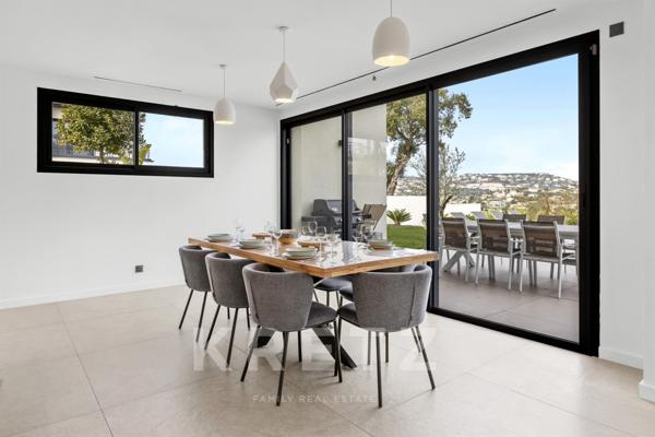 Sainte-Maxime, Villa récente au Sémaphore.