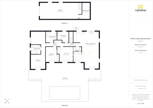 Vente Maison 5 pièces de 152m² - 33850 Léognan