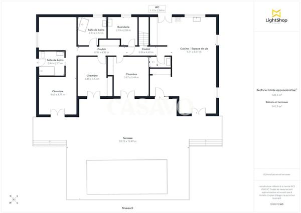 Vente Maison 5 pièces de 152m² - 33850 Léognan