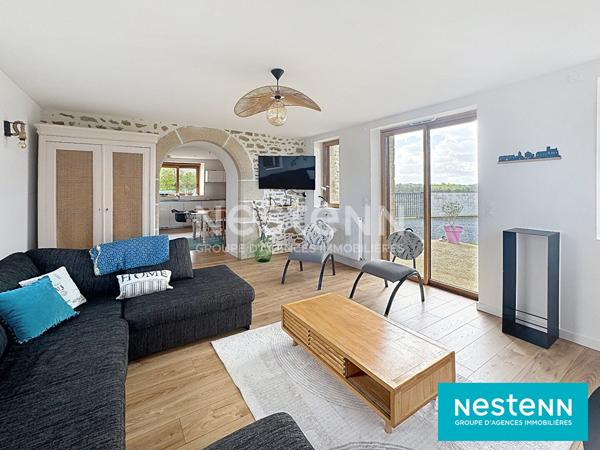 Coup de coeur : Ancienne chapelle en pierres rénovée aux portes de Lamballe trois chambres