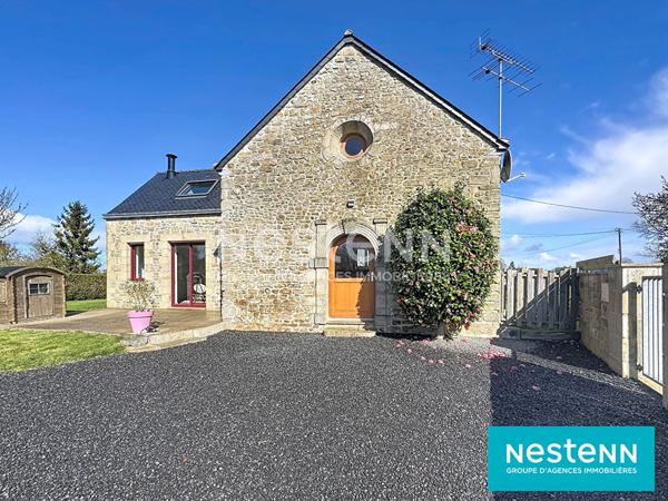 Coup de coeur : Ancienne chapelle en pierres rénovée aux portes de Lamballe trois chambres