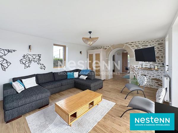 Coup de coeur : Ancienne chapelle en pierres rénovée aux portes de Lamballe trois chambres