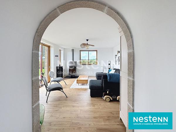 Coup de coeur : Ancienne chapelle en pierres rénovée aux portes de Lamballe trois chambres