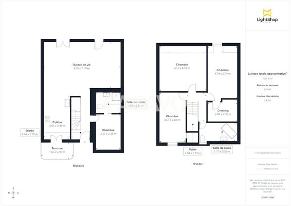 Vente Maison 5 pièces de 100m² - 95350 Saint-Brice-sous-Forêt