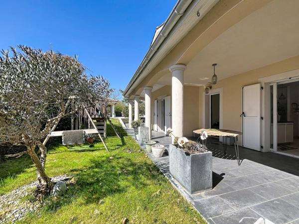 MAISON CLIMATISEE AVEC PISCINE ET JACUZZI- 150 m2 – EXTERIEUR 1300 m2 – 69330 MEYZIEU SECTEUR DU GRAND LARGE