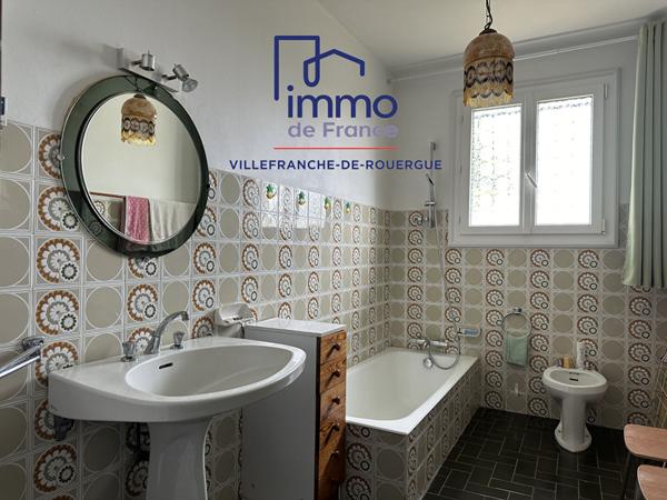 La SALVETAT PEYRALES, maison 125 m² 3-4 chambres sous sol total terrain plat