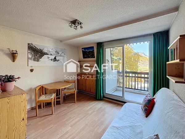Serre-Chevalier: Appartement quatre couchages pied de piste