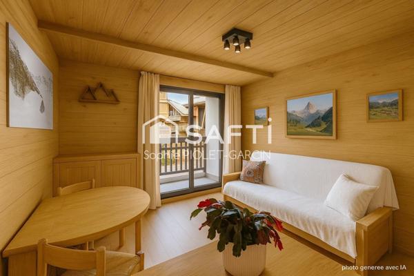 Serre-Chevalier: Appartement quatre couchages pied de piste