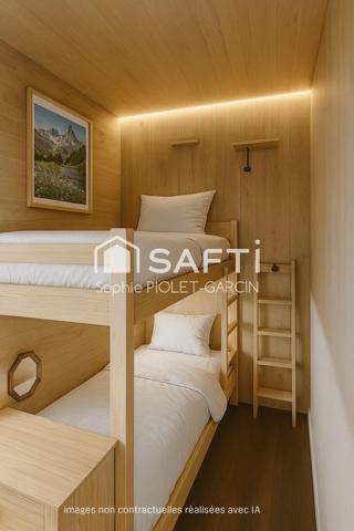 Serre-Chevalier: Appartement quatre couchages pied de piste